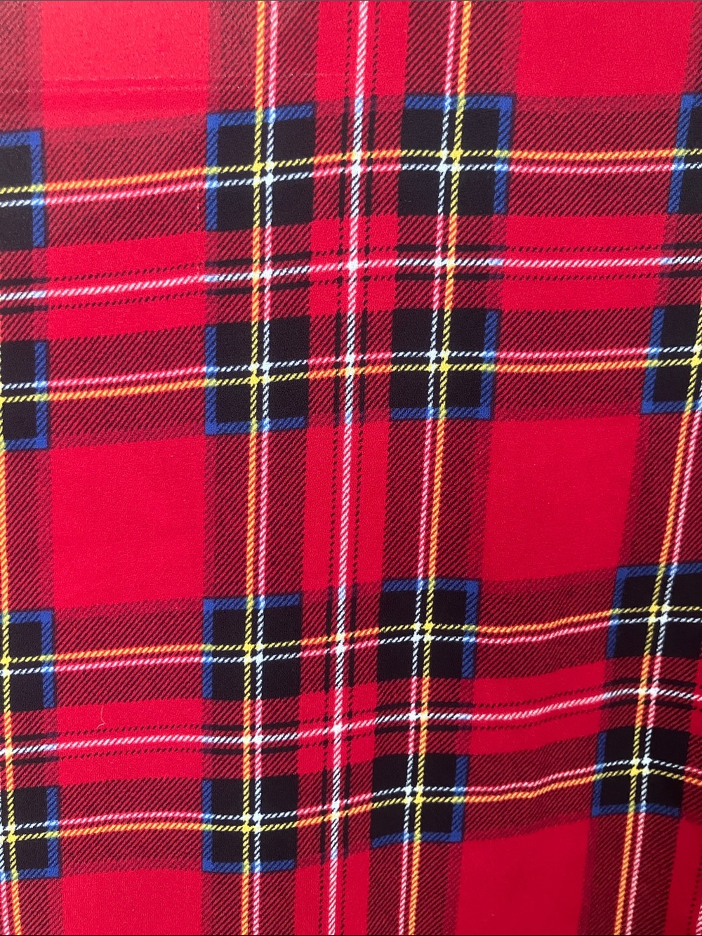 J. Crew Red Tartan Blouse - Picture 7 of 7